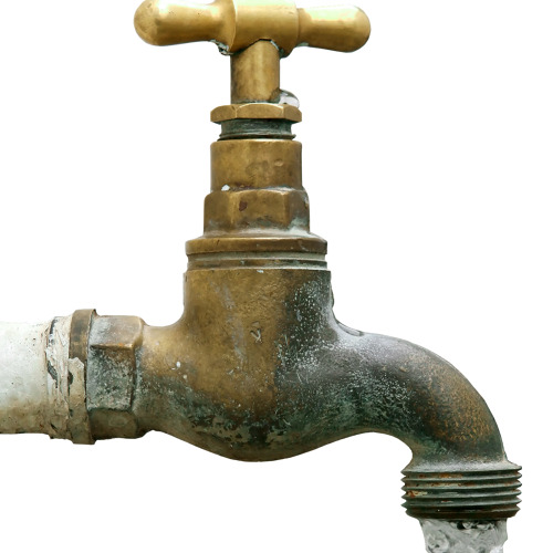 Wasser anstellen
